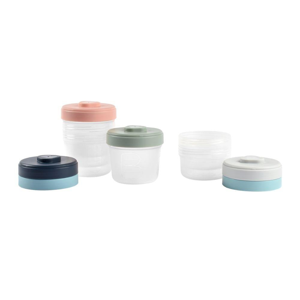 Beaba Clips Portions Starter Food Storage Set (6pc)