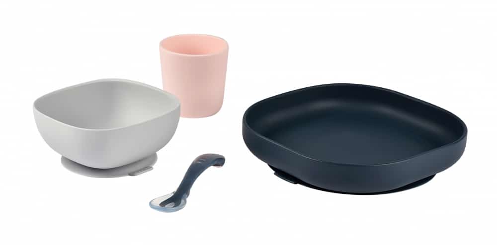 Beaba Silicone Meal Set (7 Colours) - Pupsik Singapore