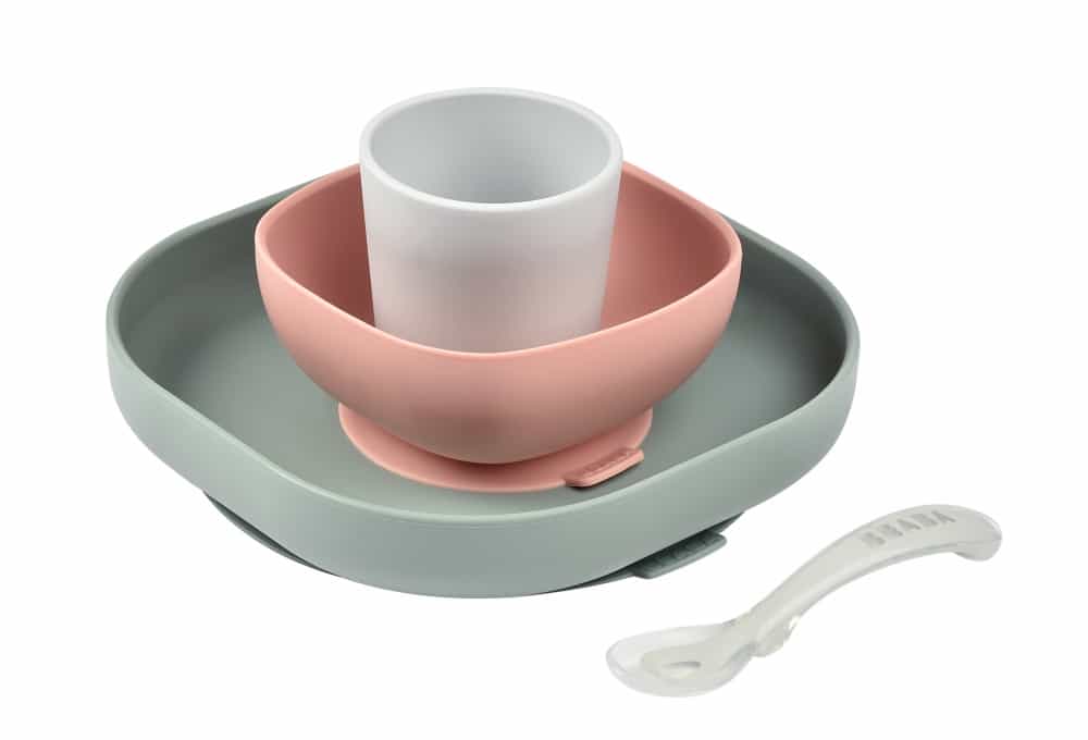 Beaba Silicone Meal Set (7 Colours) - Pupsik Singapore