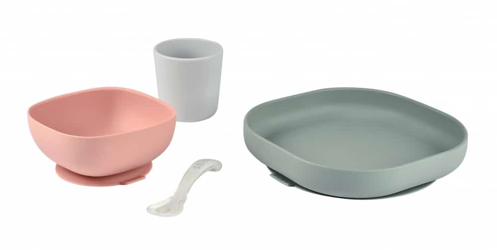 Beaba Silicone Meal Set (7 Colours) - Pupsik Singapore