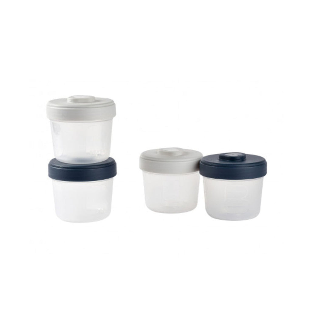 Beaba Clips Portions Starter Food Storage Set (4pc)
