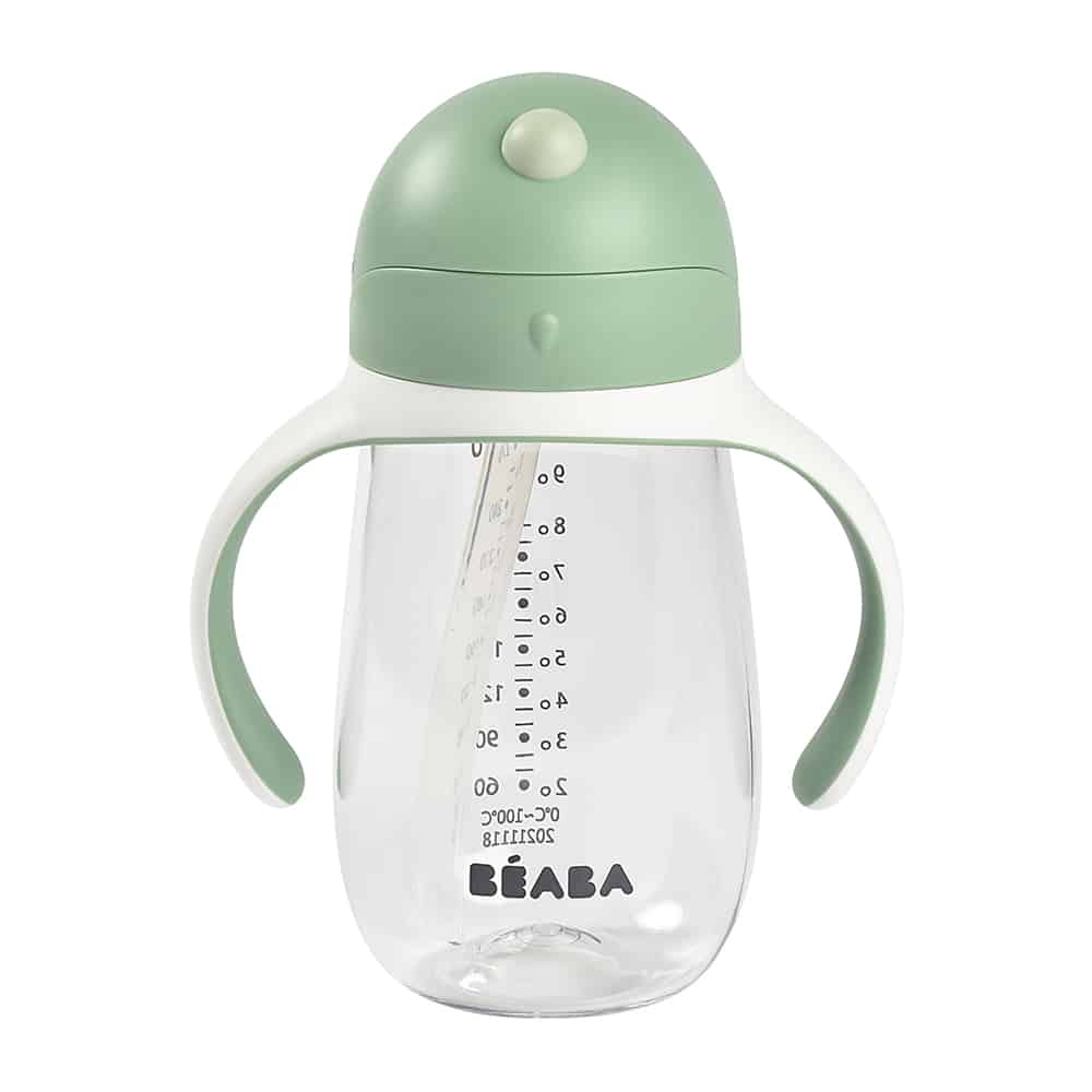 Beaba Tritan Straw Cup (300ml) - 4 Colours - Pupsik Singapore