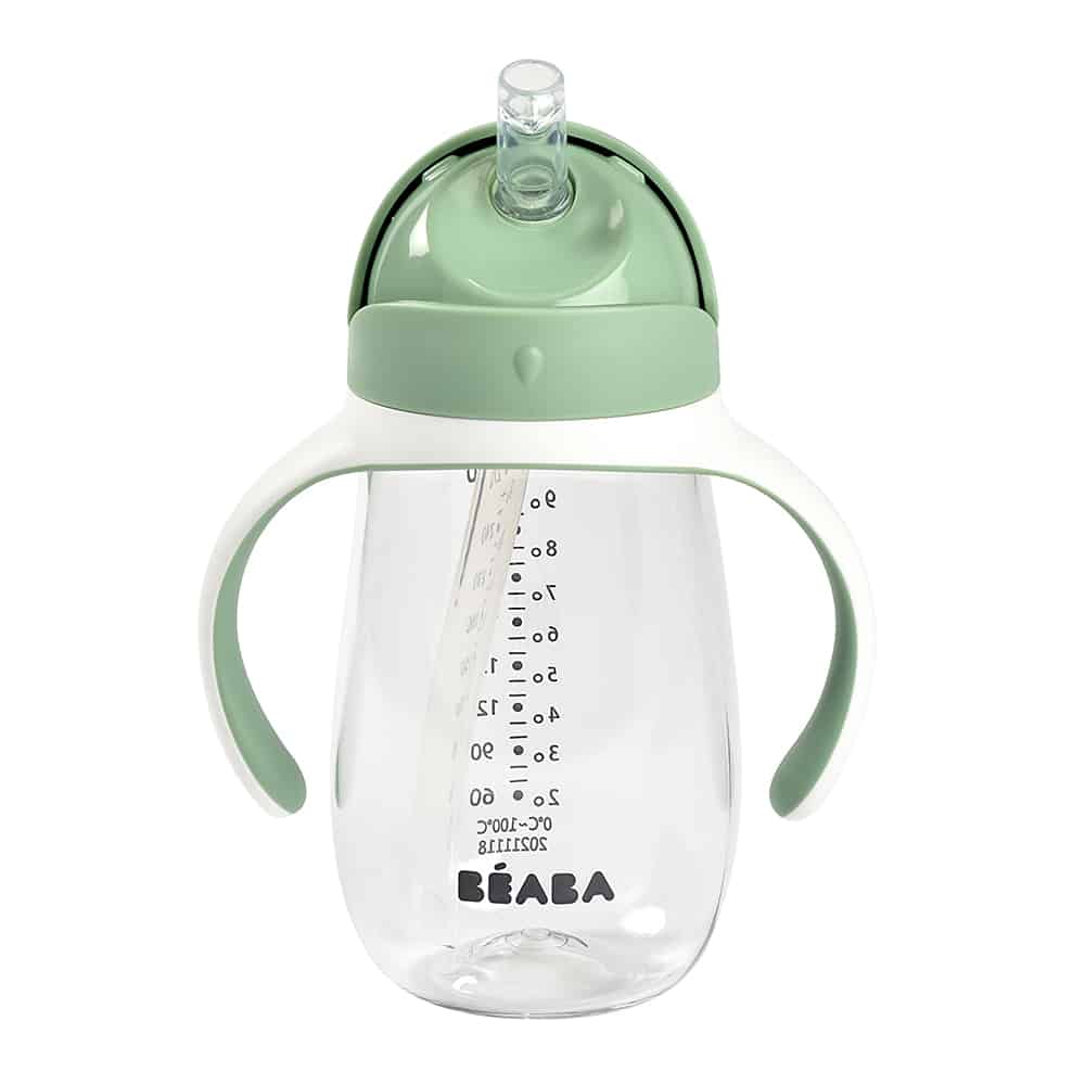 Beaba Tritan Straw Cup (300ml) - 4 Colours - Pupsik Singapore