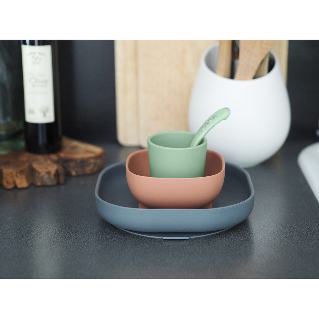 Beaba Silicone Meal Set (7 Colours) - Pupsik Singapore