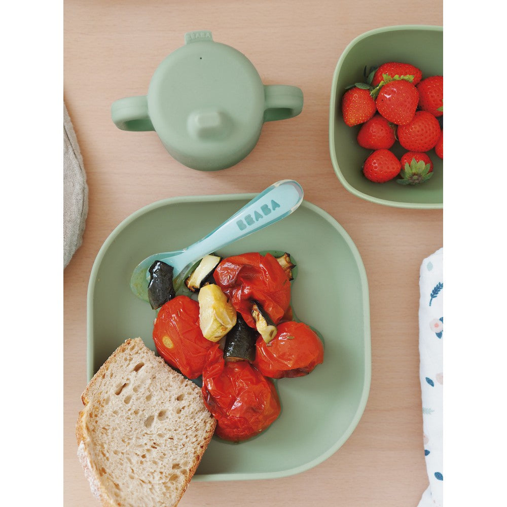 Beaba Silicone Suction Baby Plate (4 Colors) - Pupsik Singapore