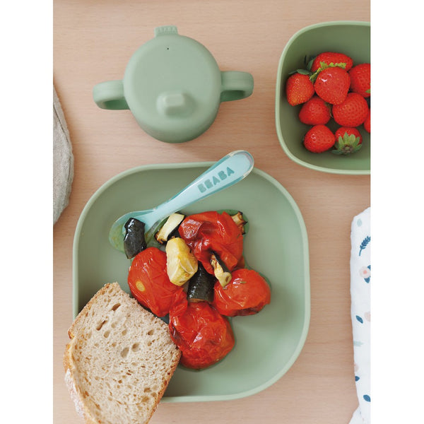 Beaba Silicone Suction Baby Plate (4 Colors) - Pupsik Singapore
