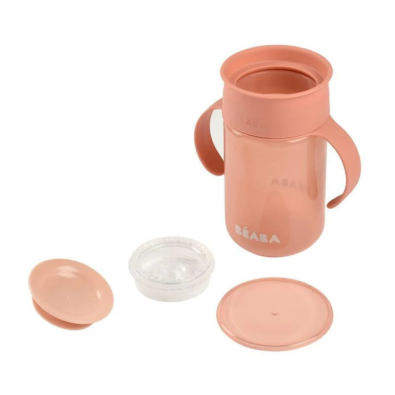 Beaba Training Cup 360° with Lid, 340ml (2 Colors)
