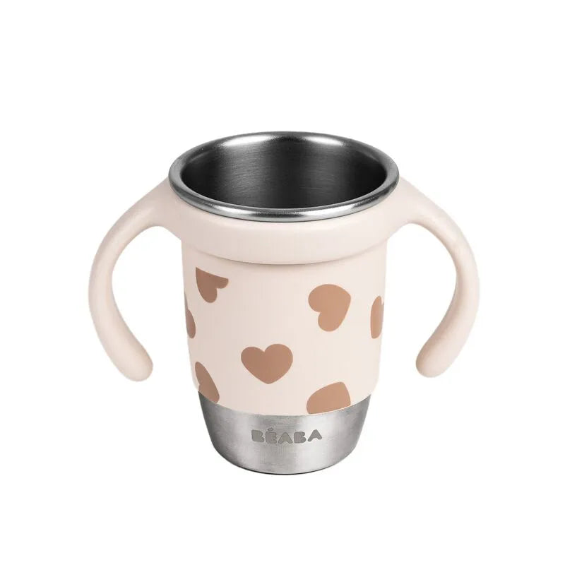 Beaba Click & Drink 360 Stainless Steel Learning Cup 240ml (2 Colors)