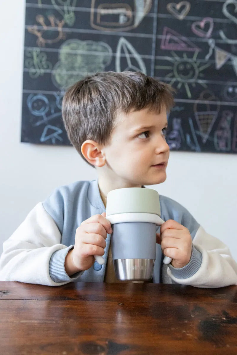 Beaba Click & Drink 360 Stainless Steel Learning Cup 240ml (2 Colors)