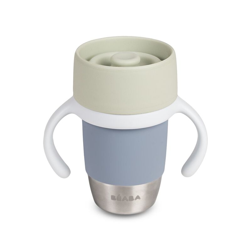 Beaba Click & Drink 360 Stainless Steel Learning Cup 240ml (2 Colors)