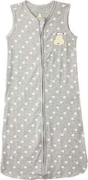 Baa Baa Sheepz Wearable Blanket Zip Sleep Bag - Polka Dot Grey (3 Sizes)