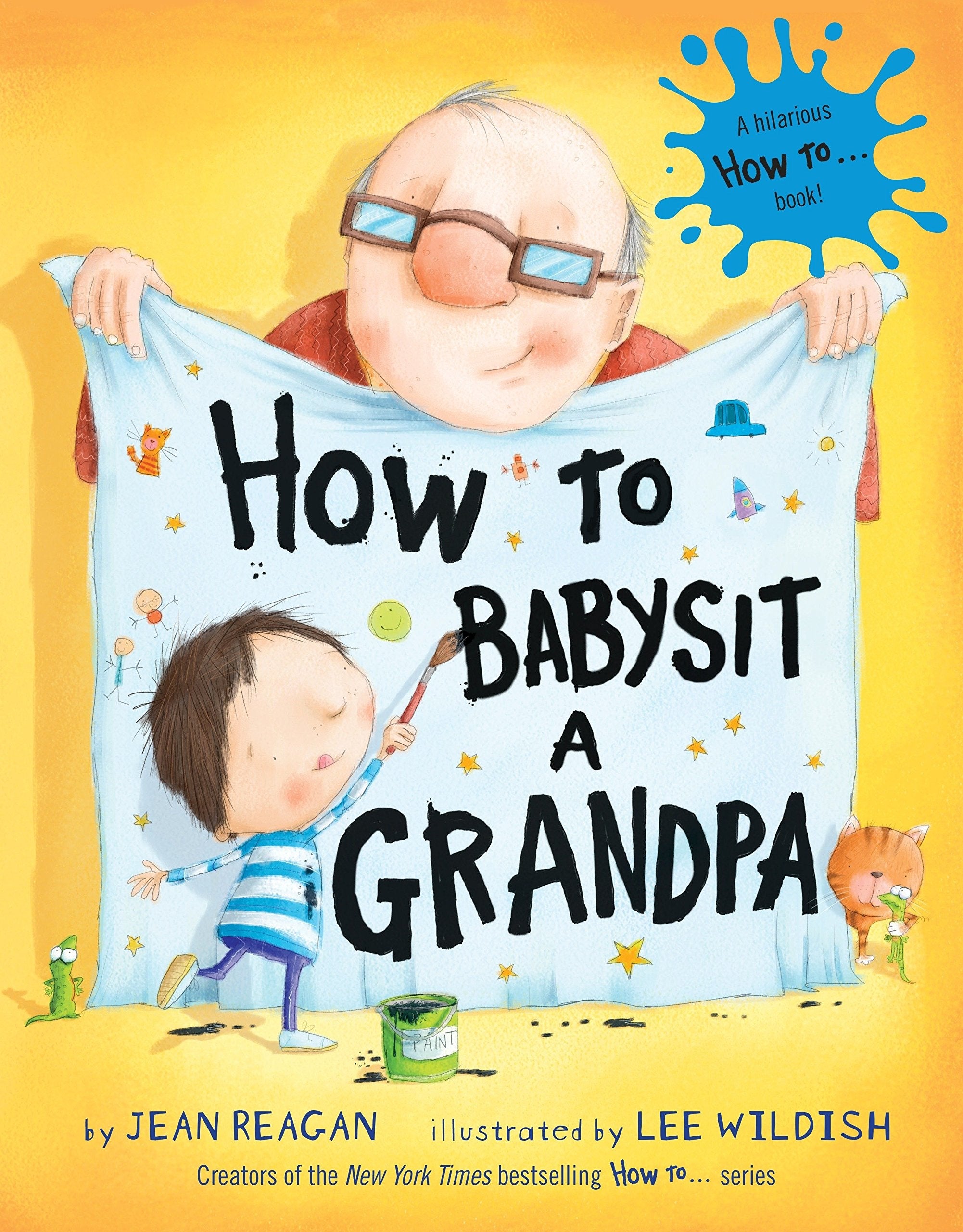 How to Babysit a Grandpa Story Book