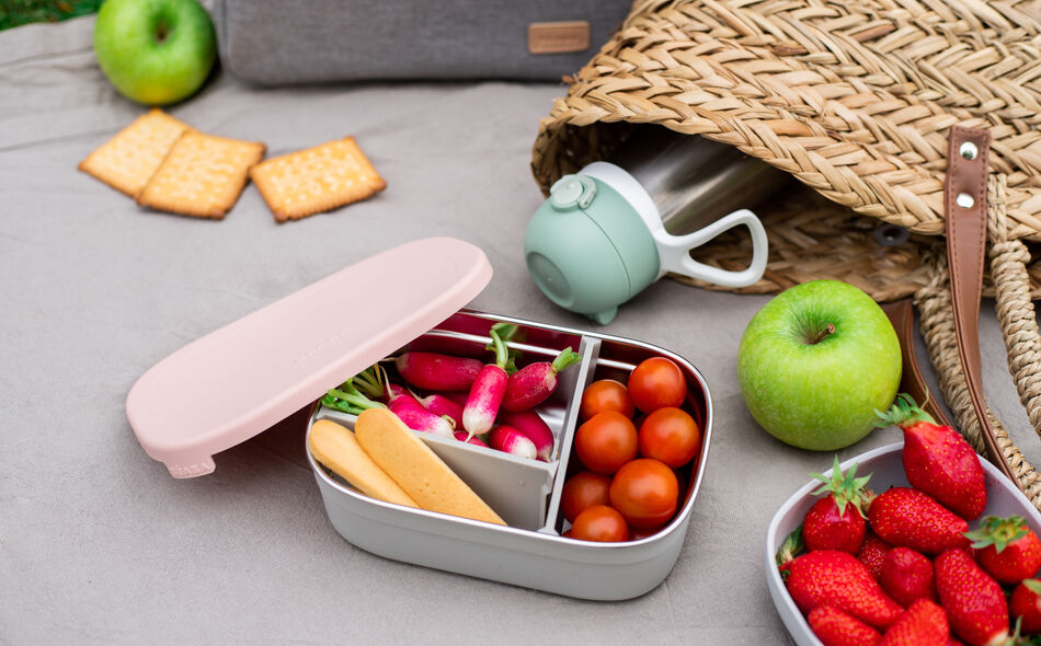 Beaba Stainless Steel Lunch Box (3 Colors)
