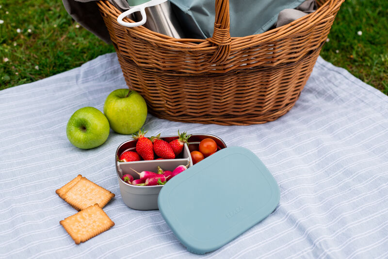 Beaba Stainless Steel Lunch Box (3 Colors) - Pupsik Singapore