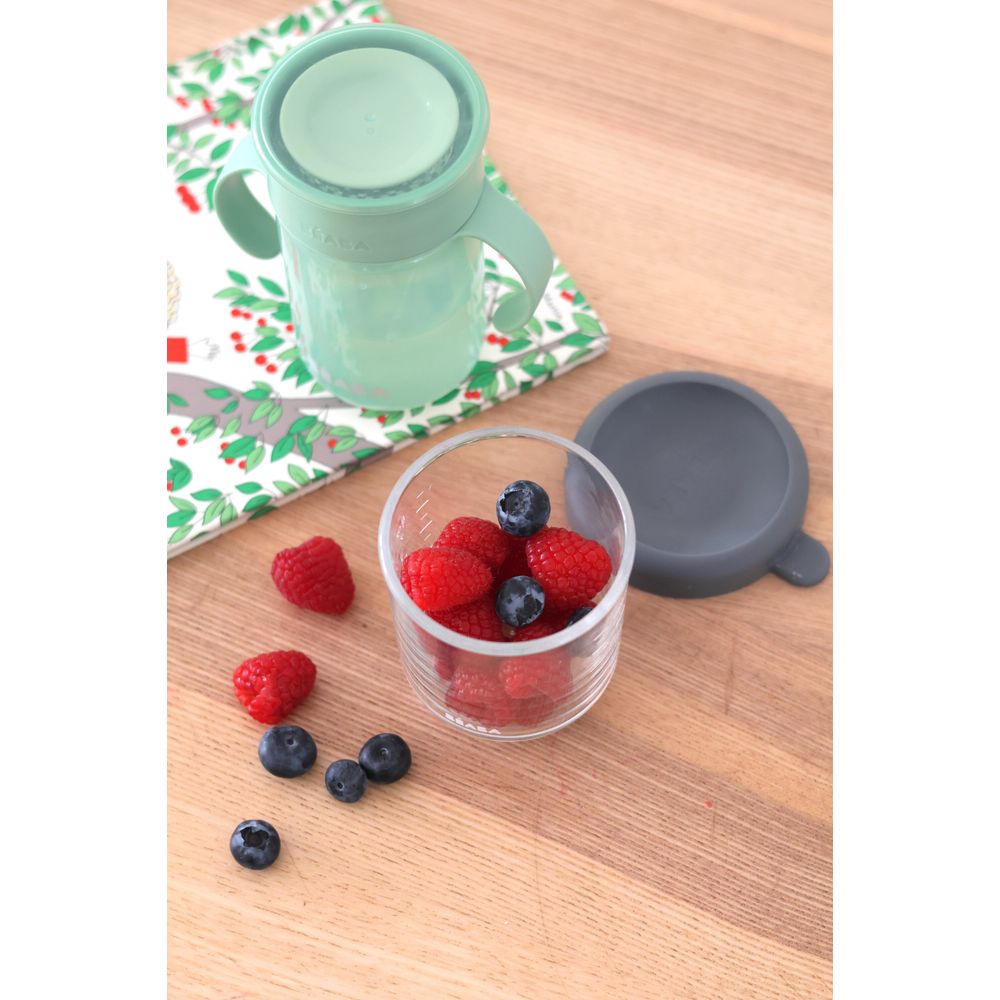 Beaba Glass Containers Jars, 250ml (3 colors)