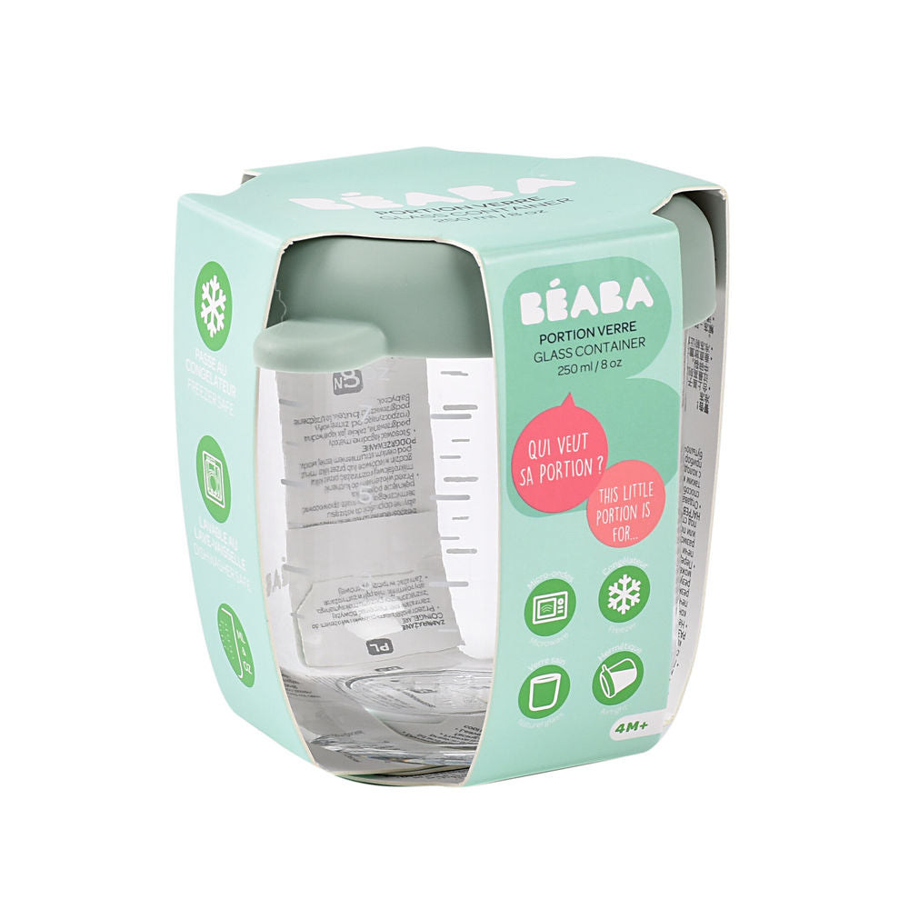Beaba Glass Containers Jars, 250ml (3 colors)