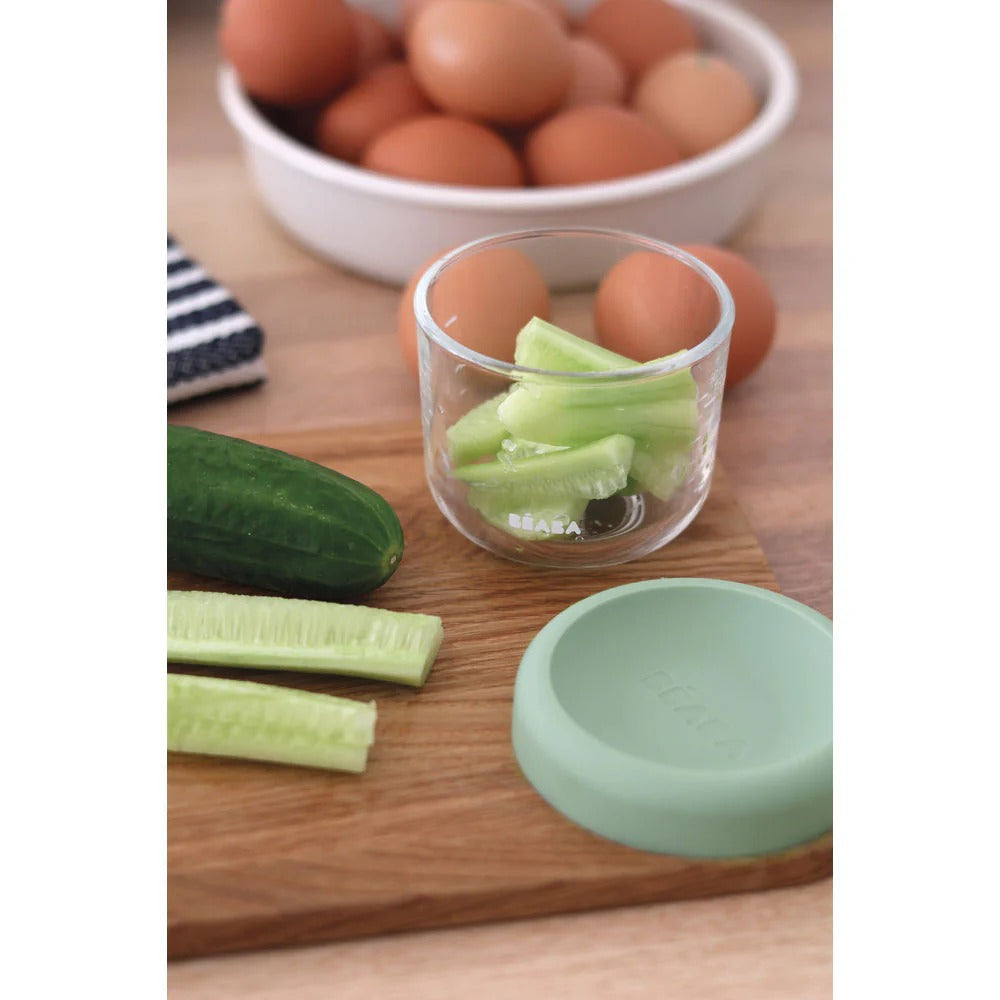 Beaba Glass Containers Jars, 150ml (2 Colors)