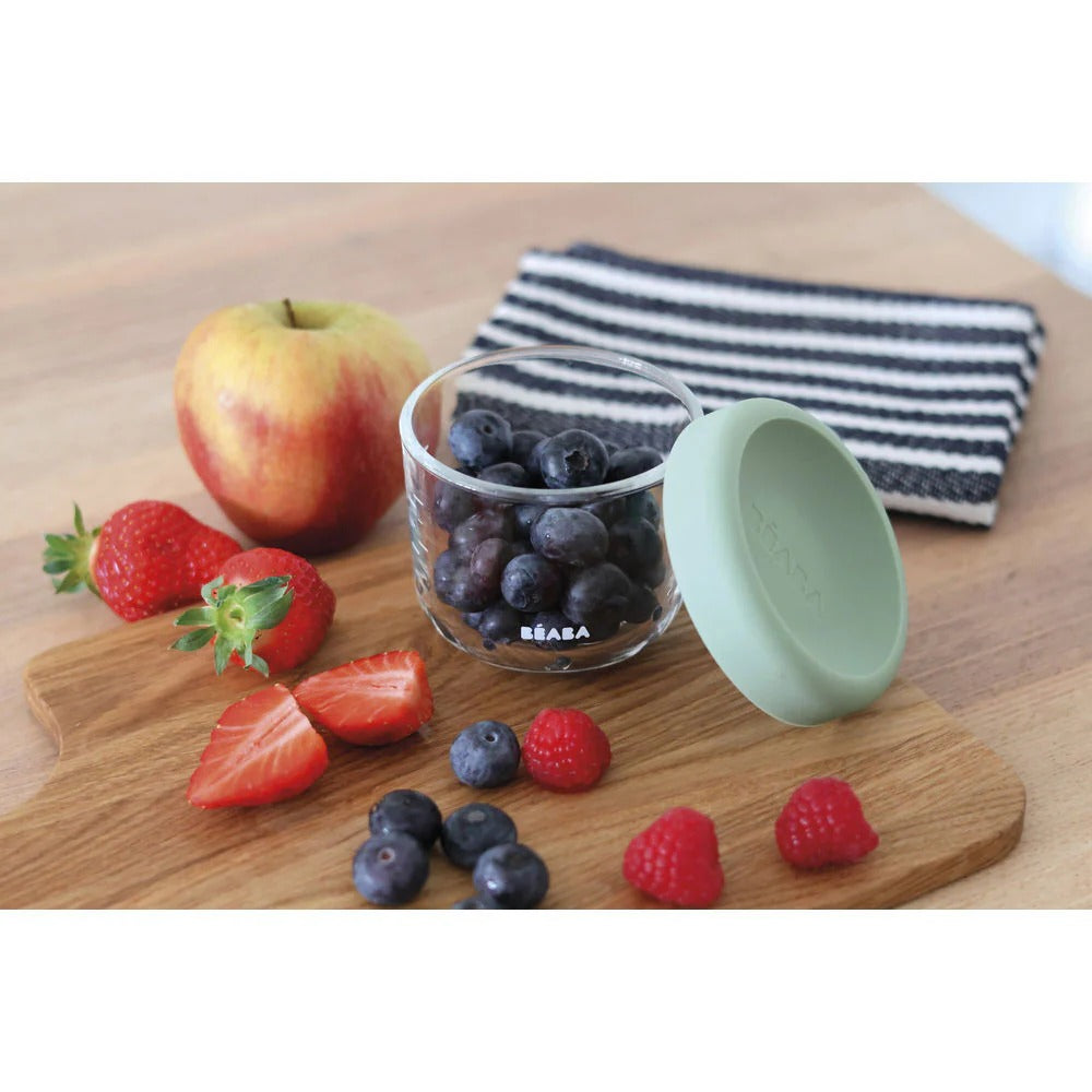 Beaba Glass Containers Jars, 150ml (2 Colors)