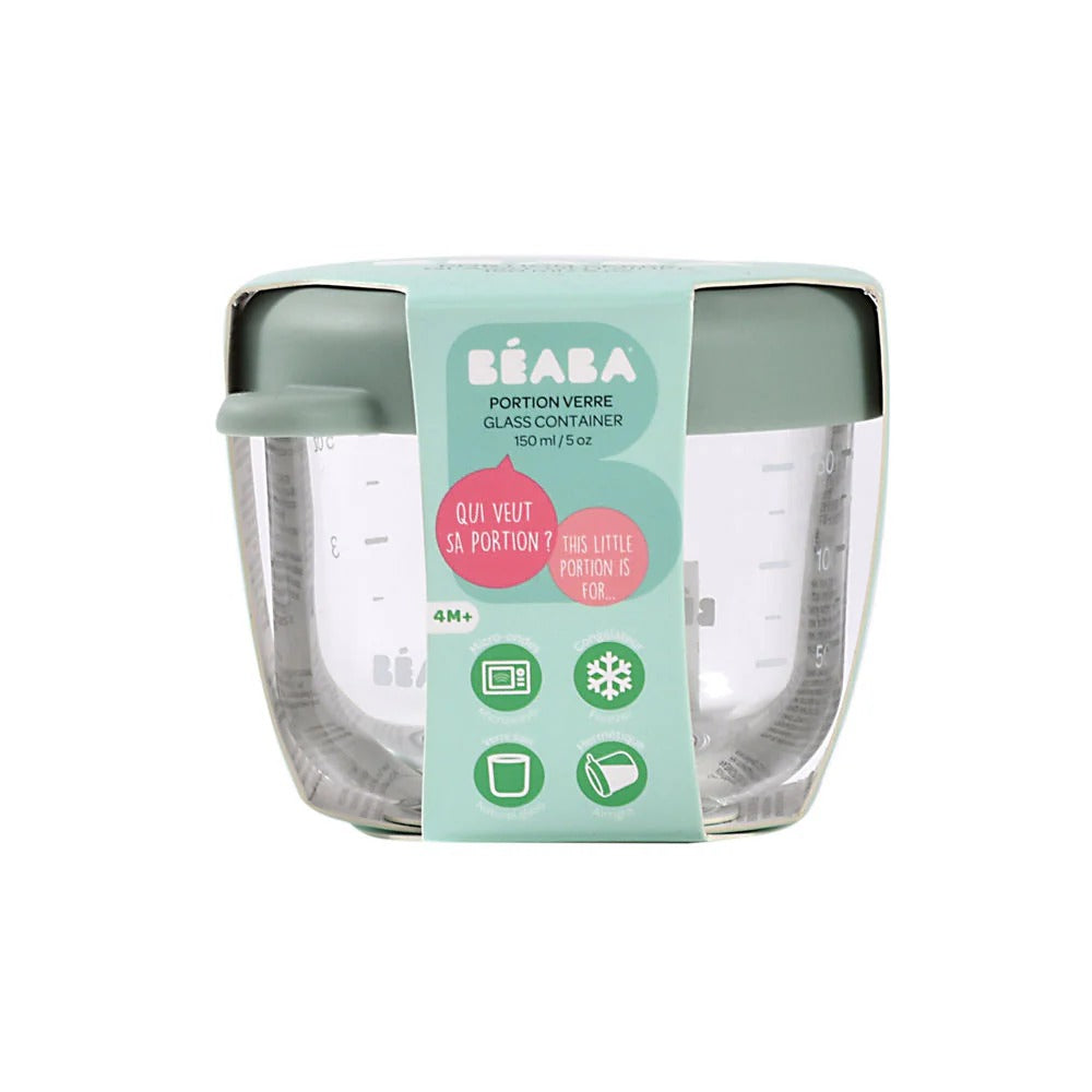 Beaba Glass Containers Jars, 150ml (2 Colors)