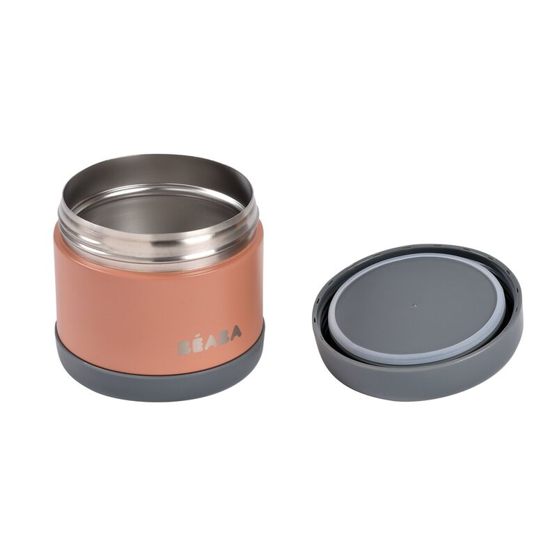 Beaba Thermo-Portion Insulated Stainless Steel Food Container, 500ml (3 Colors)
