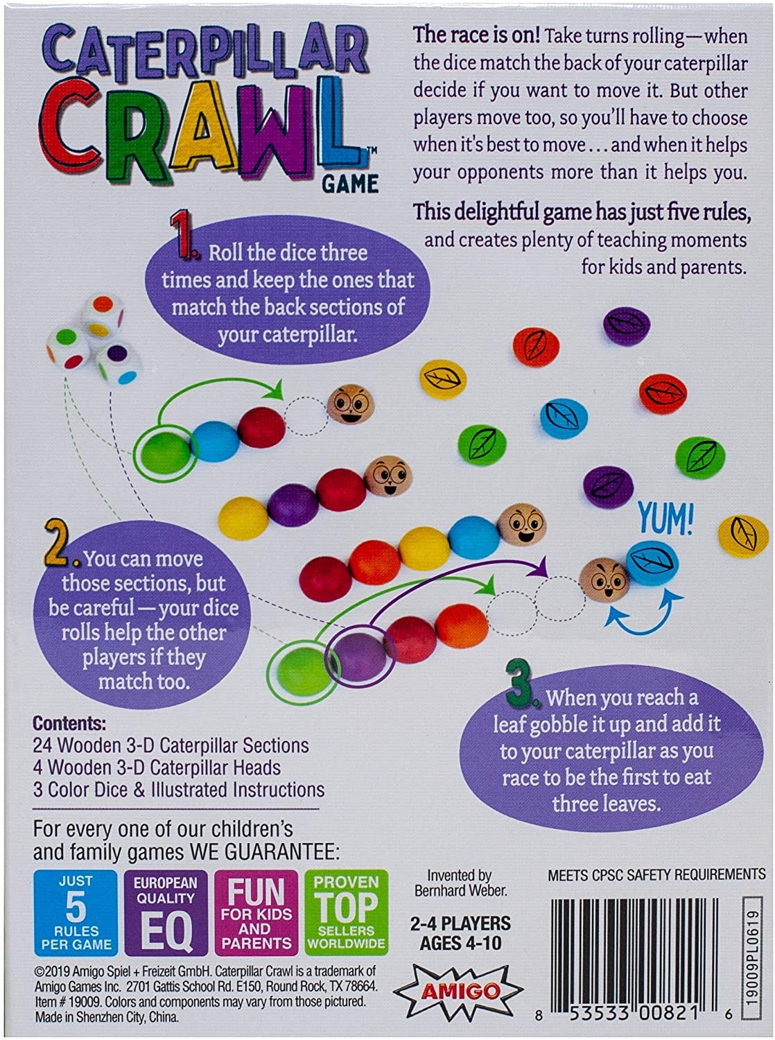 Amigo Caterpillar Crawl Game