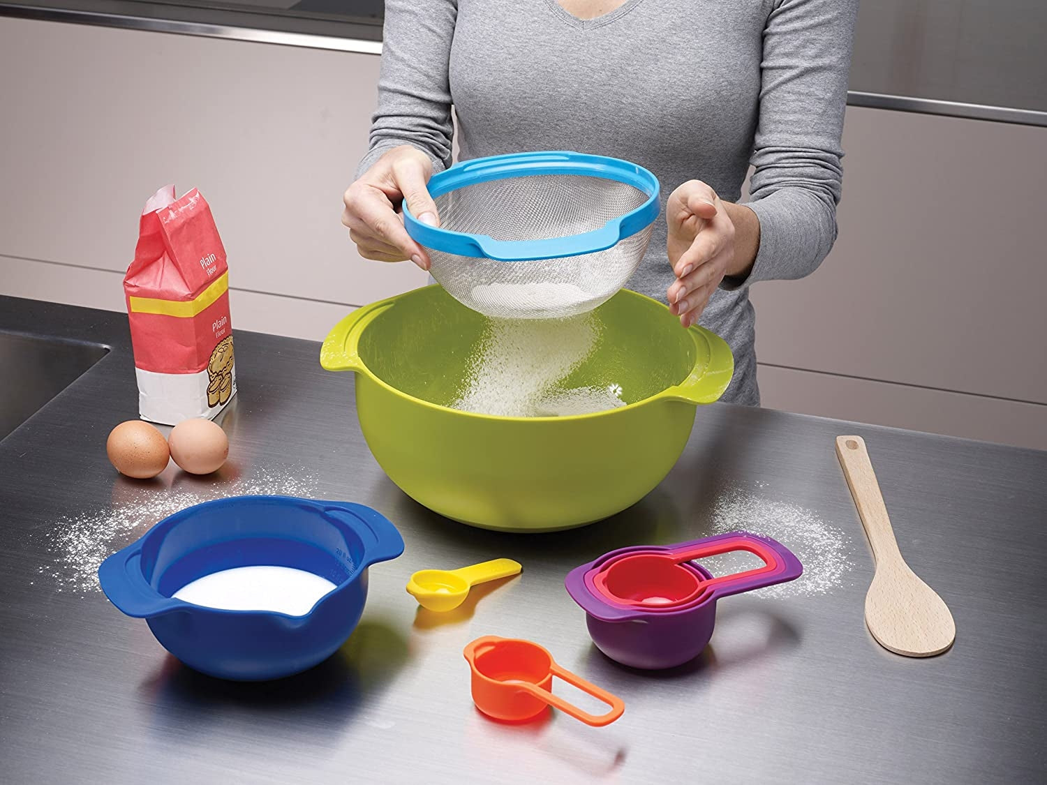 Joseph Joseph Nest 9 Plus Compact Food Preparation Set