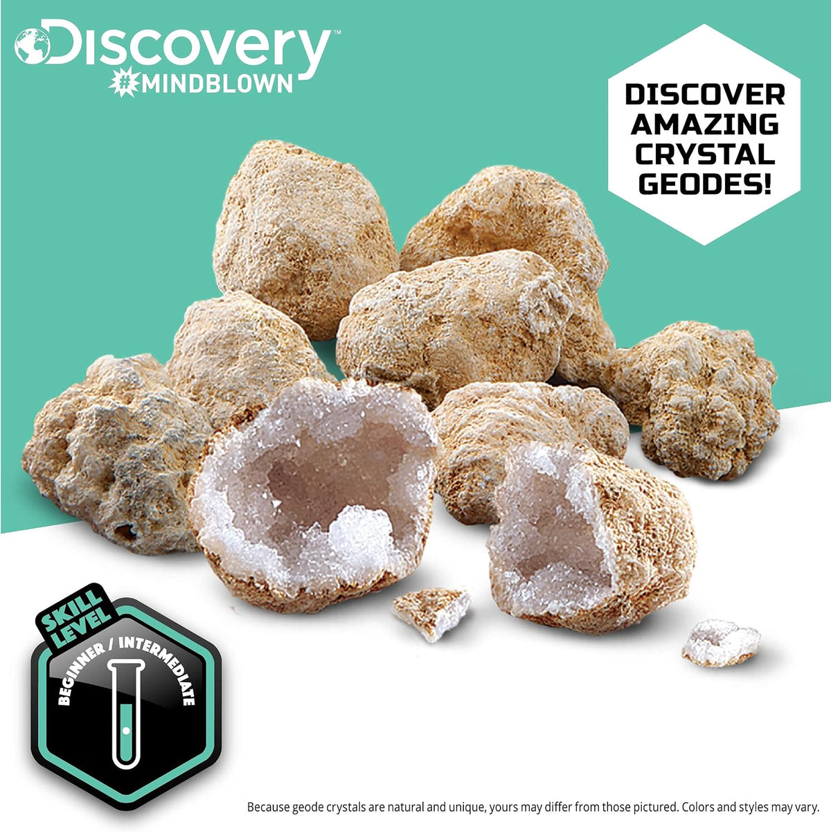 Discovery #MINDBLOWN Mystery Crystals