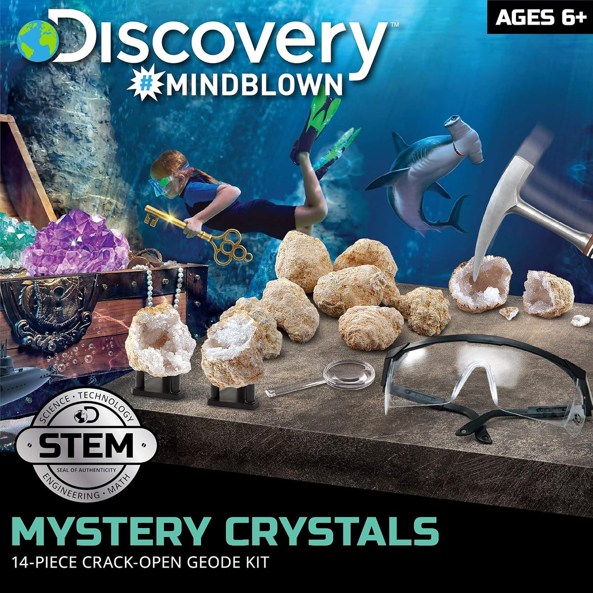 Discovery #MINDBLOWN Mystery Crystals