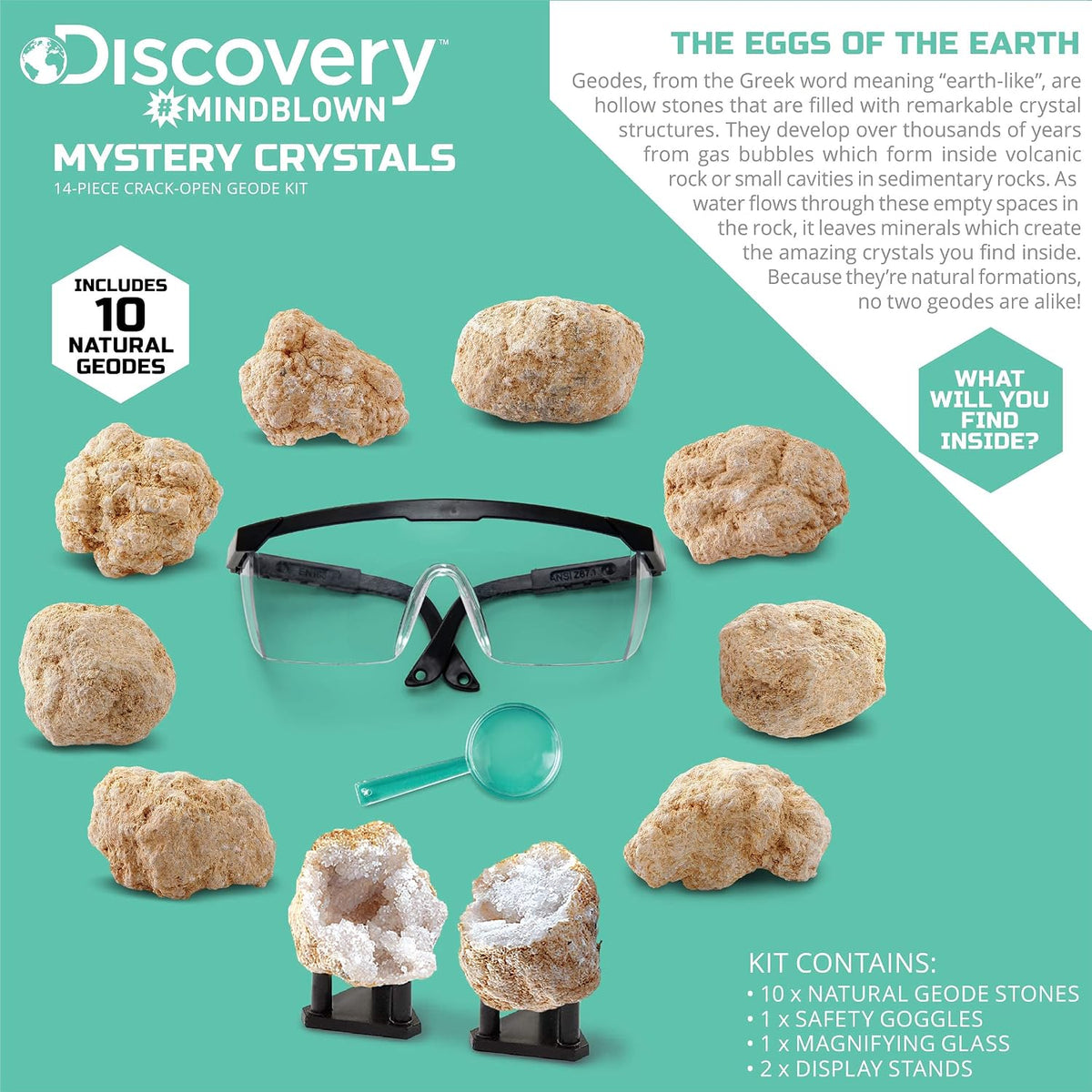 Discovery #MINDBLOWN Mystery Crystals