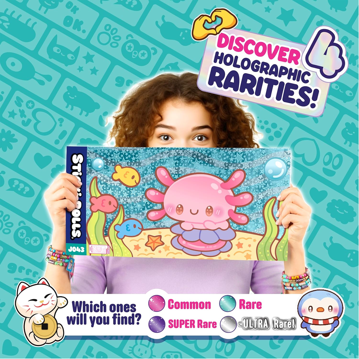 Sticki Rolls Jumbo Stickies, 3pcs