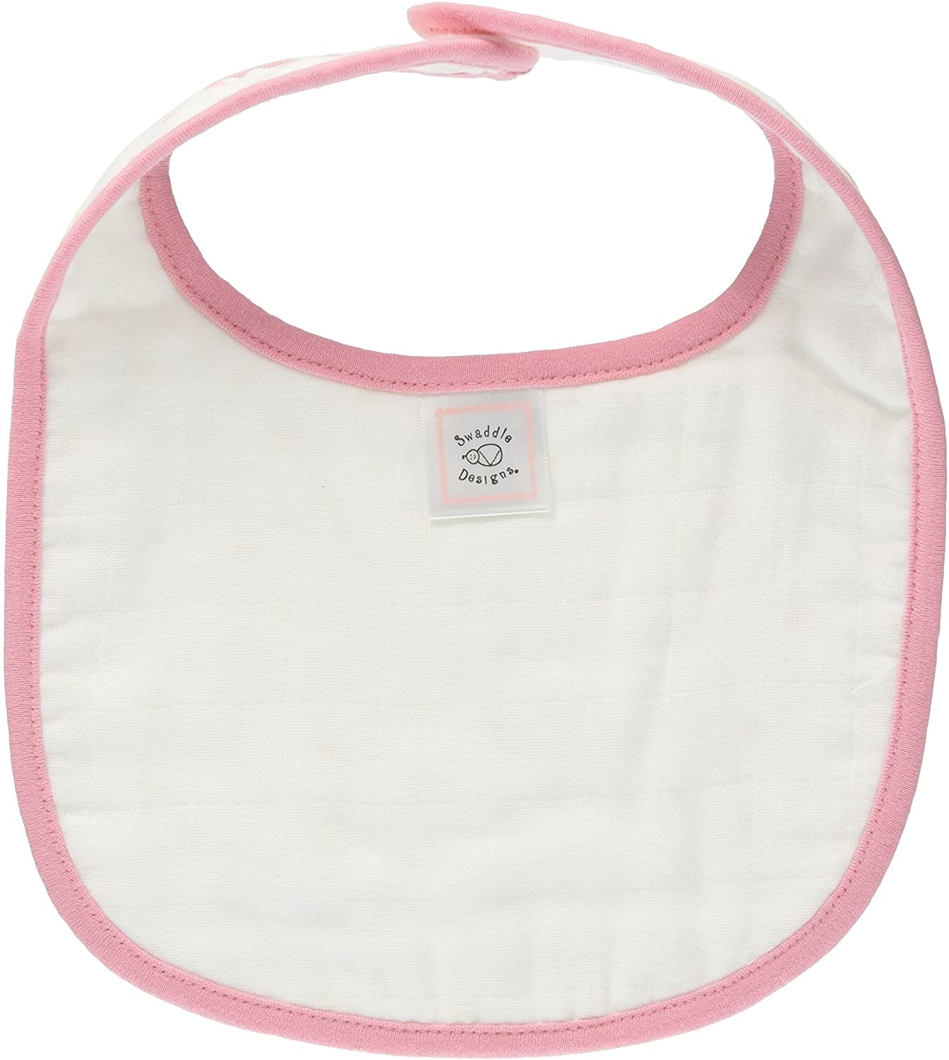 SwaddleDesigns Muslin Baby Bibs - Tiny Triangles & Serenity Stripes, 2pk (3 Colors) - Pupsik Singapore