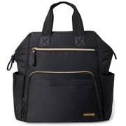 Skip Hop Mainframe Wide Open Diaper Backpack - Black
