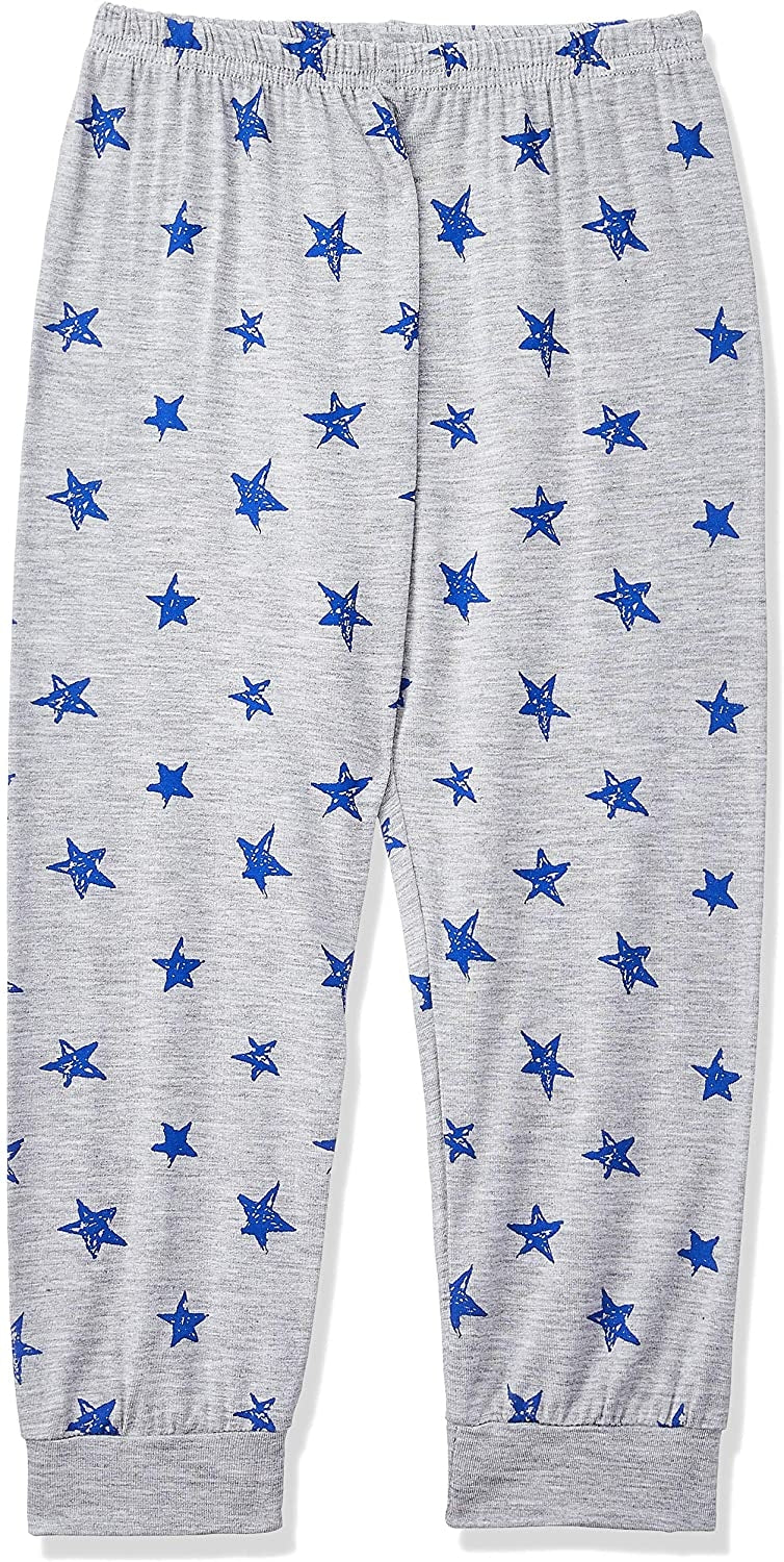 Baa Baa Sheepz Baby Long Sleeve Pyjama Set - Sleep Head Yellow + Blue Star Grey (4 Sizes)