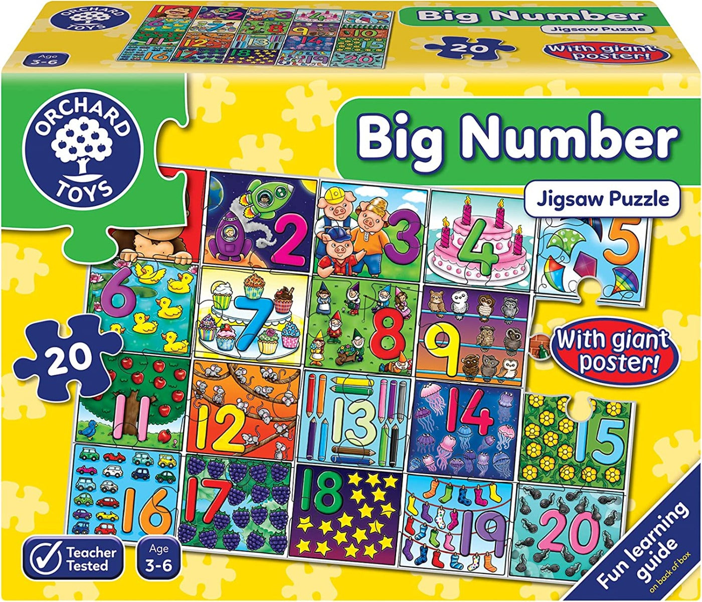 Orchard Toys Big... Jigsaw Puzzle Series (3 Titles)