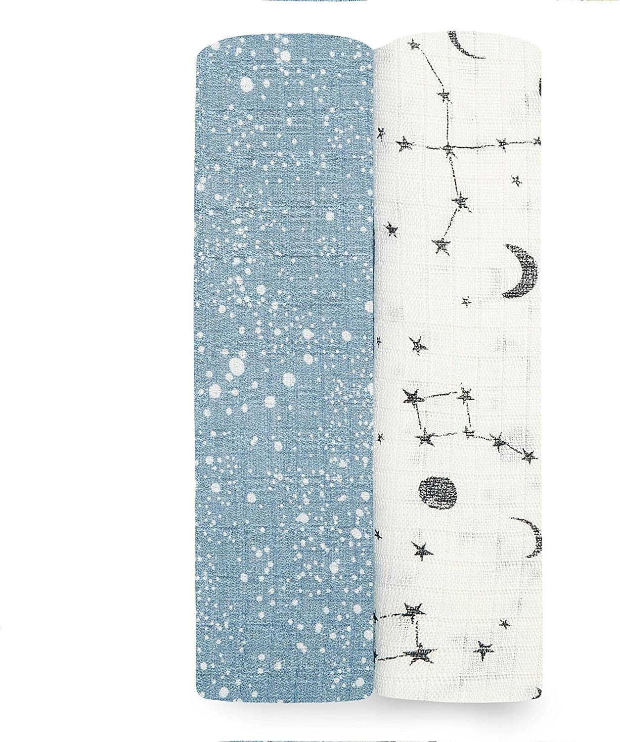 Aden Anais Silky Soft Bamboo Swaddle (44 x 44 in), 2pk (6 Designs) - Pupsik Singapore