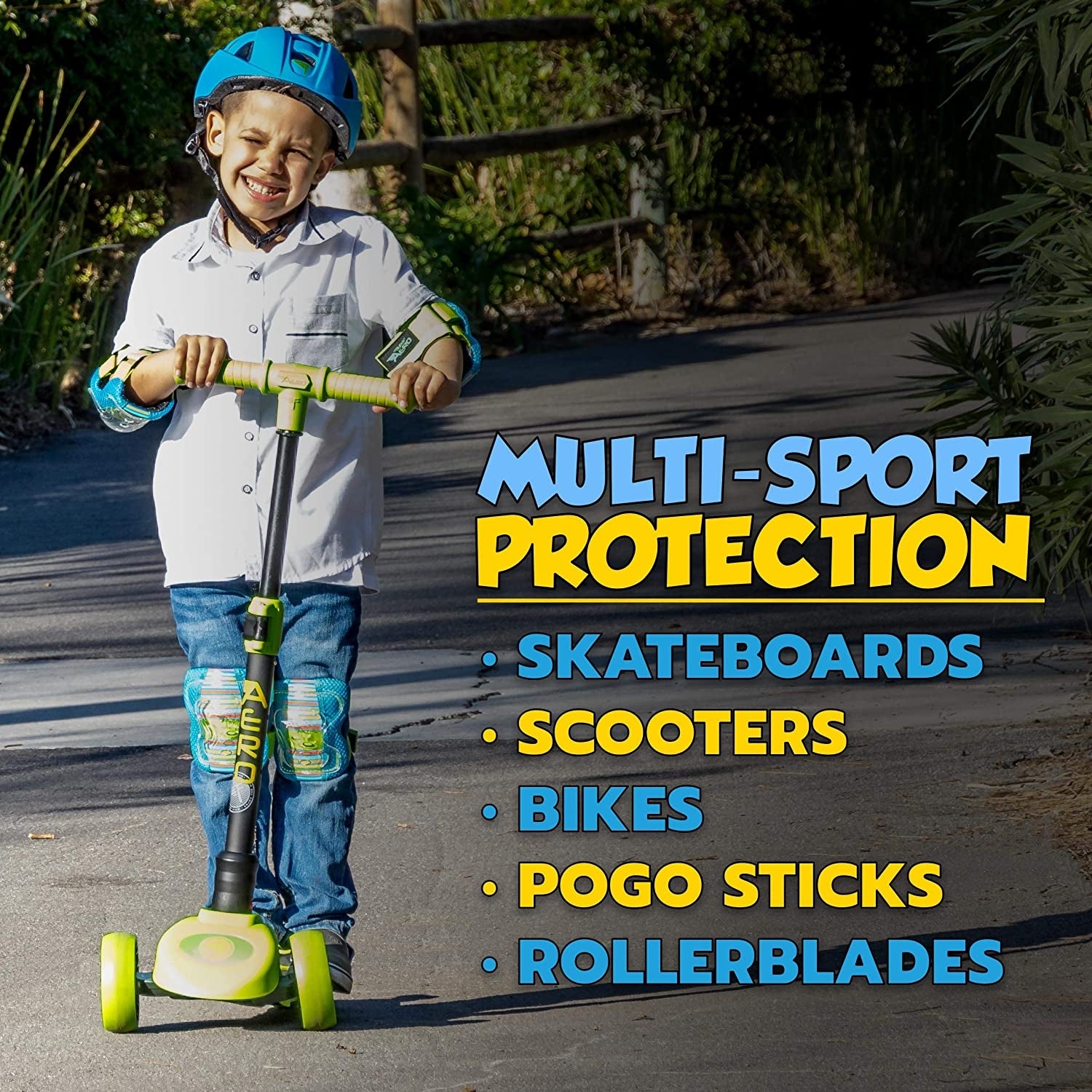 Flybar Junior Sports Helmet - Blue