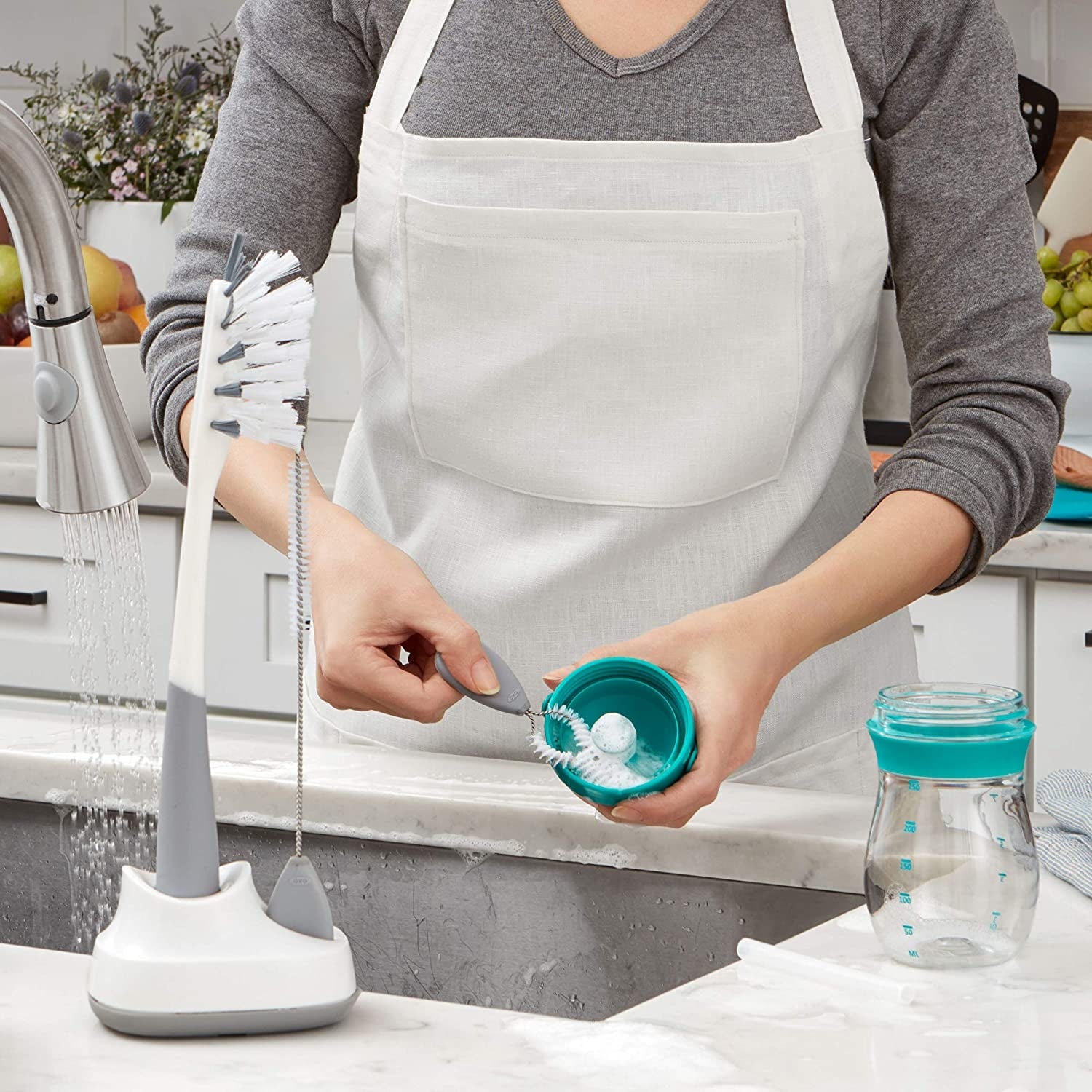 Oxo Tot Water Bottle & Straw Cup Cleaning Set