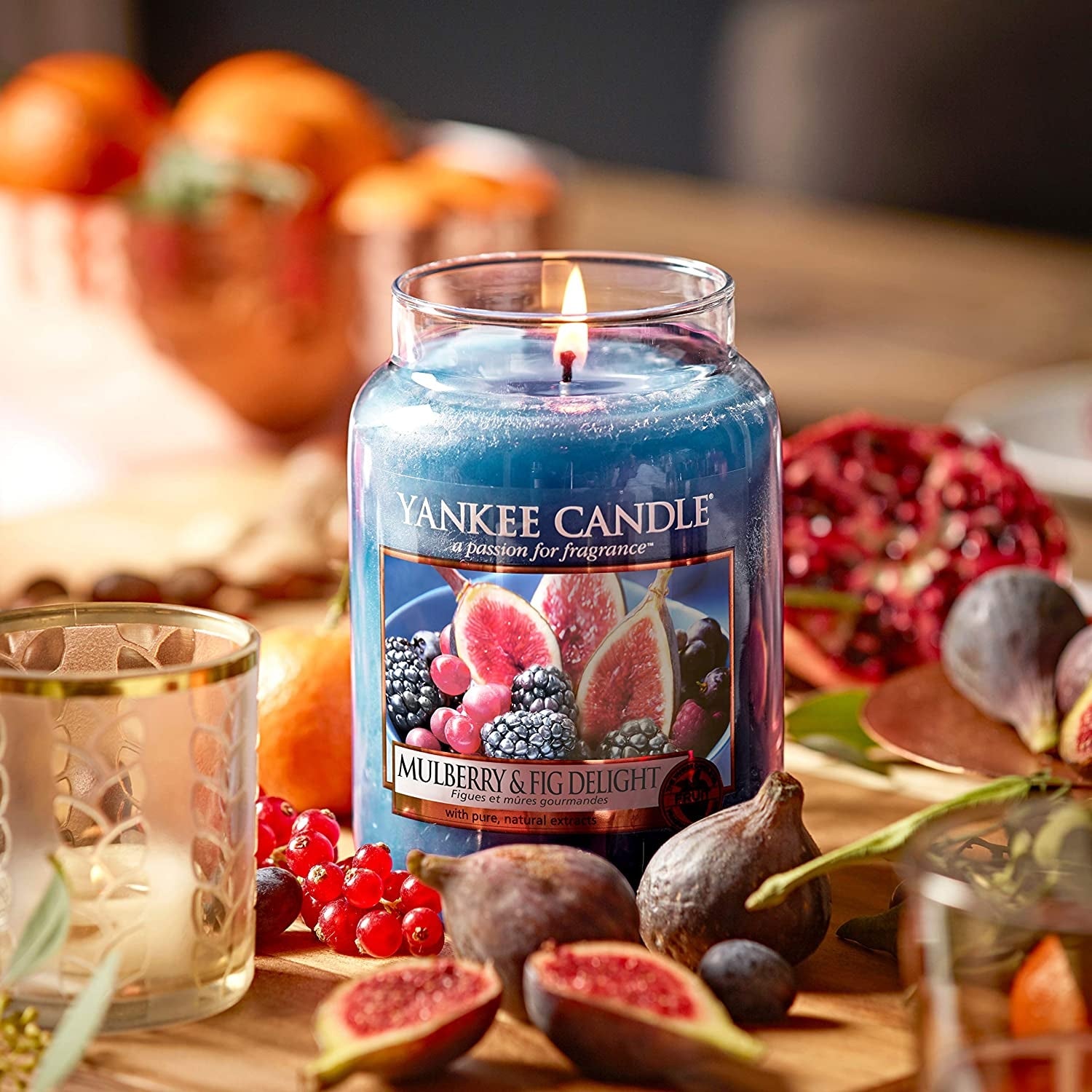 Yankee Candle Large Jar Candle (22oz) - Mulberry & Fig Delight