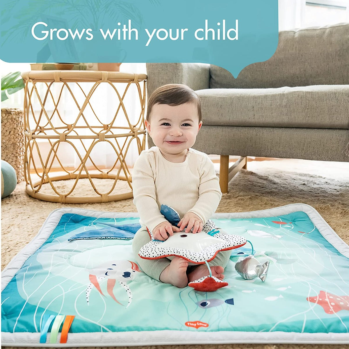 Tiny Love Treasure the Ocean 2-in-1 Musical Mobile Gymini
