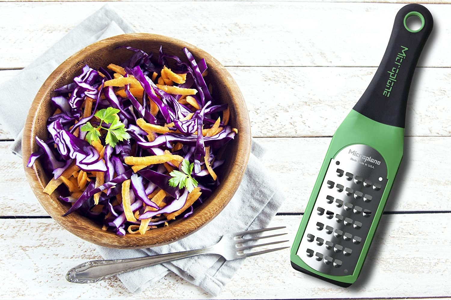 Microplane Artisan Extra Coarse Grater - Green