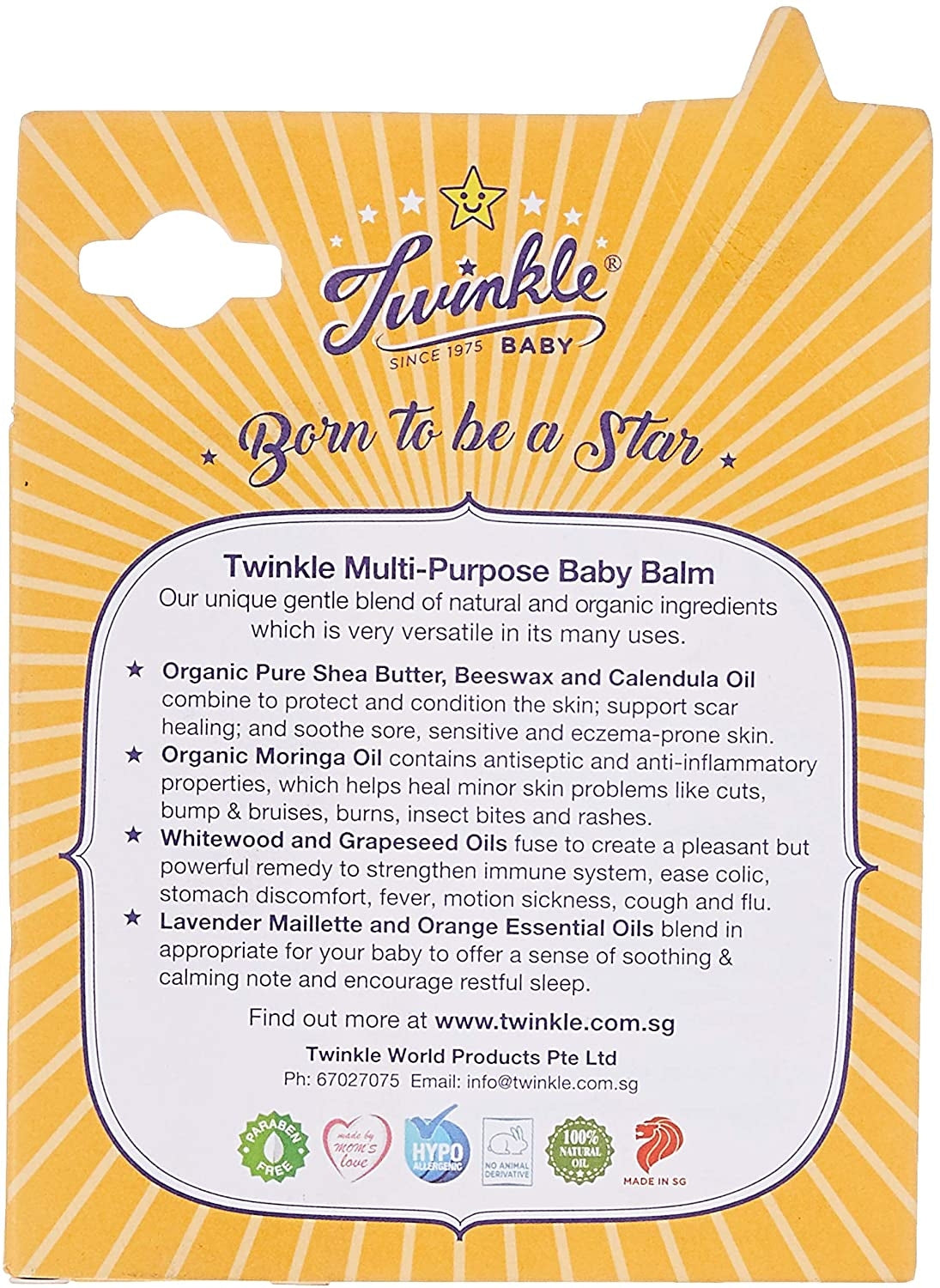 Twinkle Baby Multi-Purpose Baby Balm, 12g - Exp 05/28