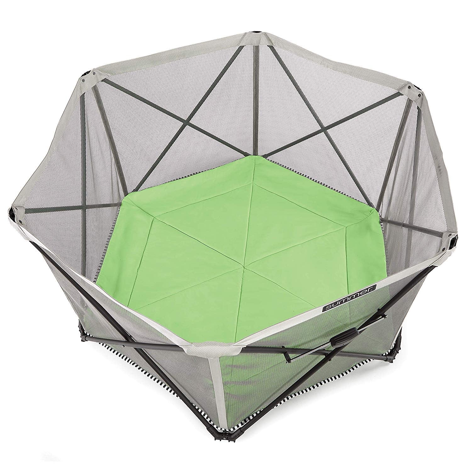 Summer Infant Pop N Play SE Hex Playard - Green Apple