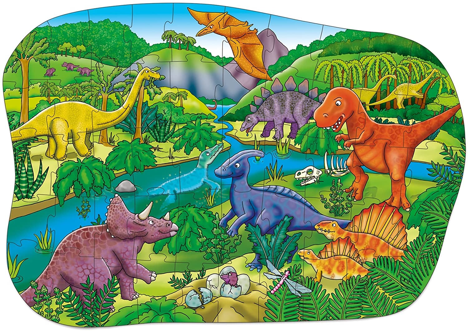 Orchard Toys Big Dinosaurs Jigsaw Puzzle