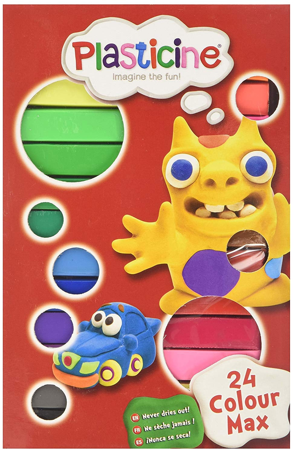 Plasticine 24 Colour Max Set