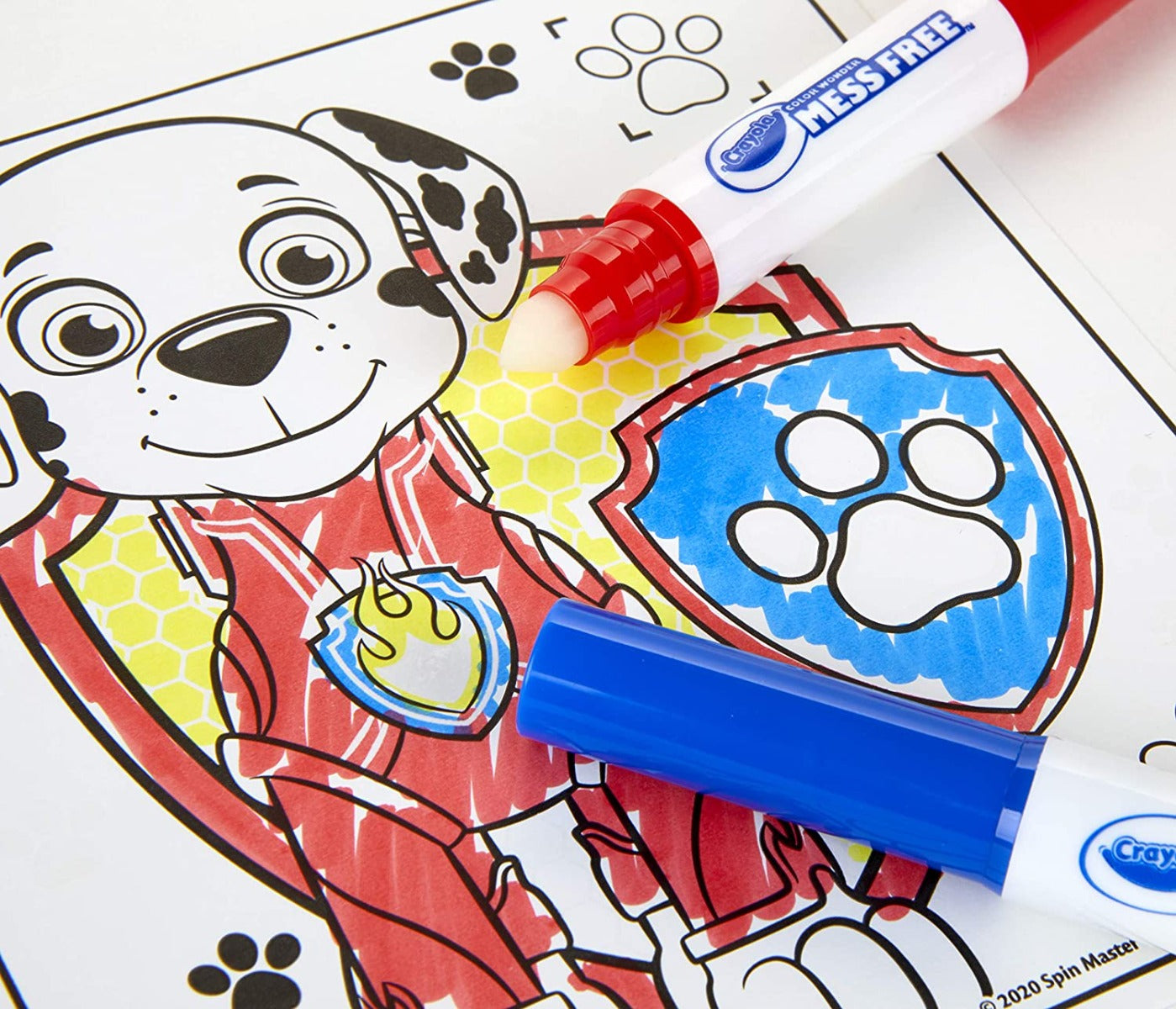 Crayola Color Wonder Mess Free Coloring Activity Pad (4 Designs) - Pupsik Singapore