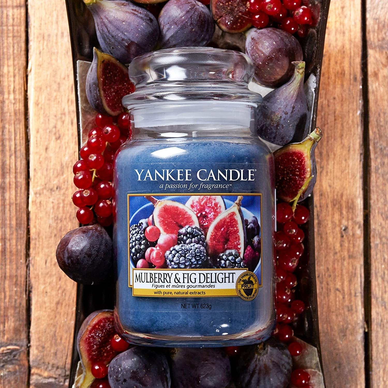 Yankee Candle Large Jar Candle (22oz) - Mulberry & Fig Delight