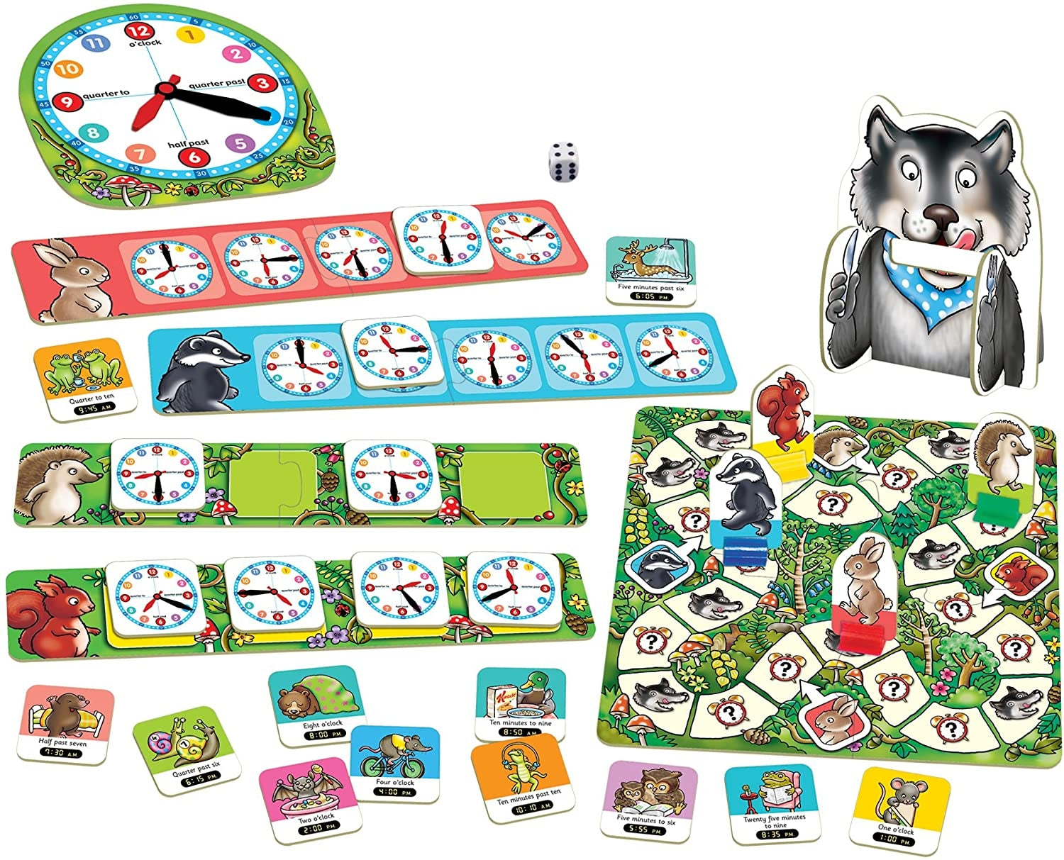 Orchard Toys What's The Time Mr Wolf? Game