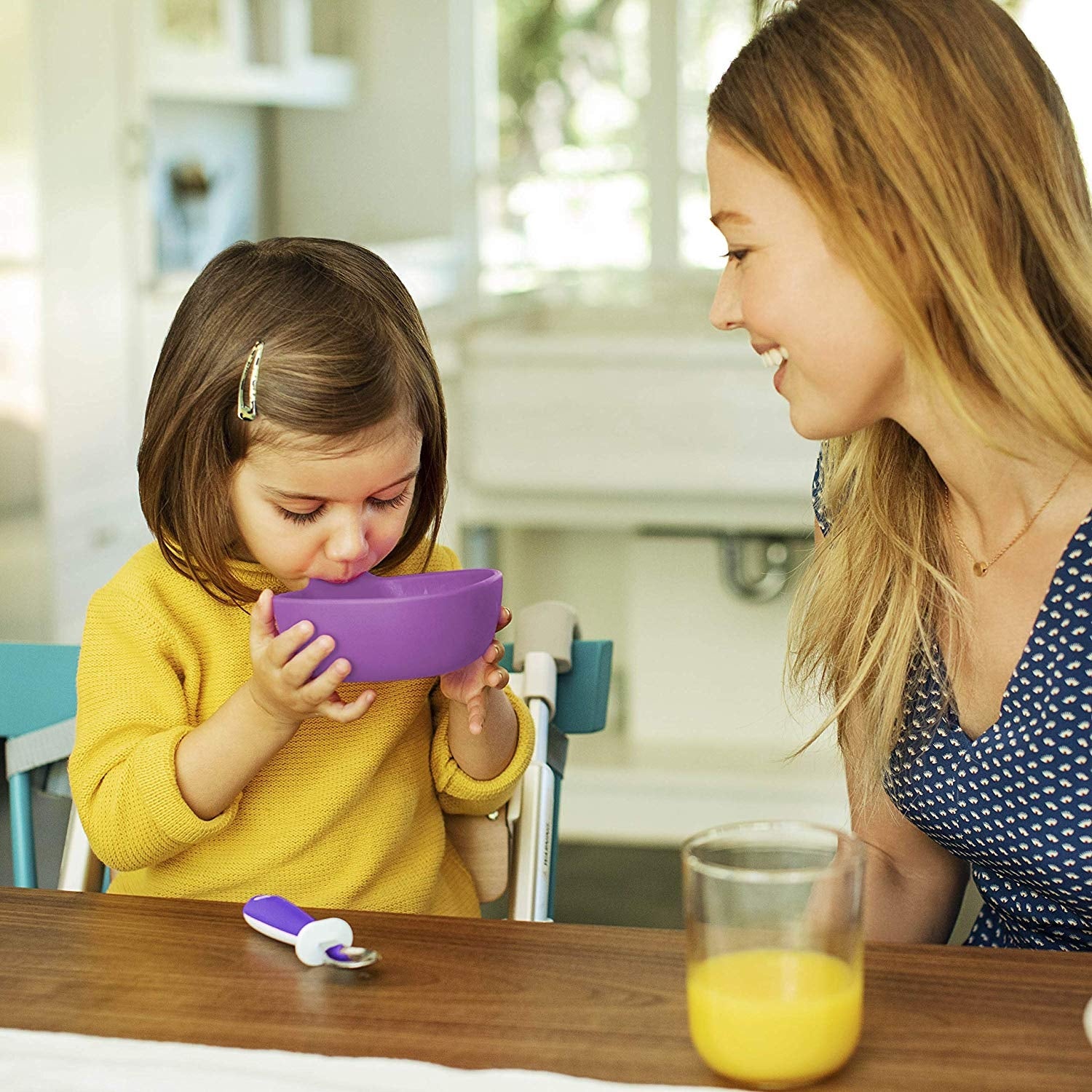 Munchkin Last Drop Silicone Straw Bowl - Pupsik Singapore