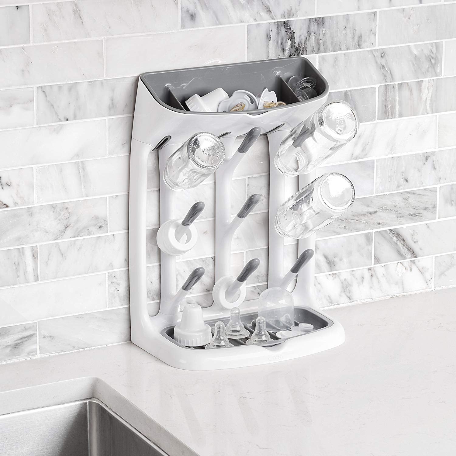 OXO Tot Space Saving Bottle Drying Rack