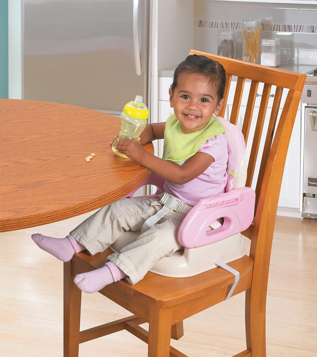 Summer Infant Deluxe Comfort Folding Booster Seat - Pink